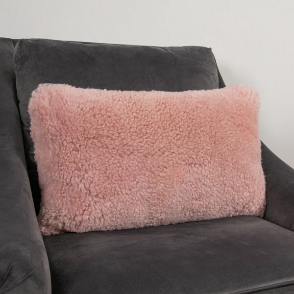 Talia Bolster Cushion - Pink